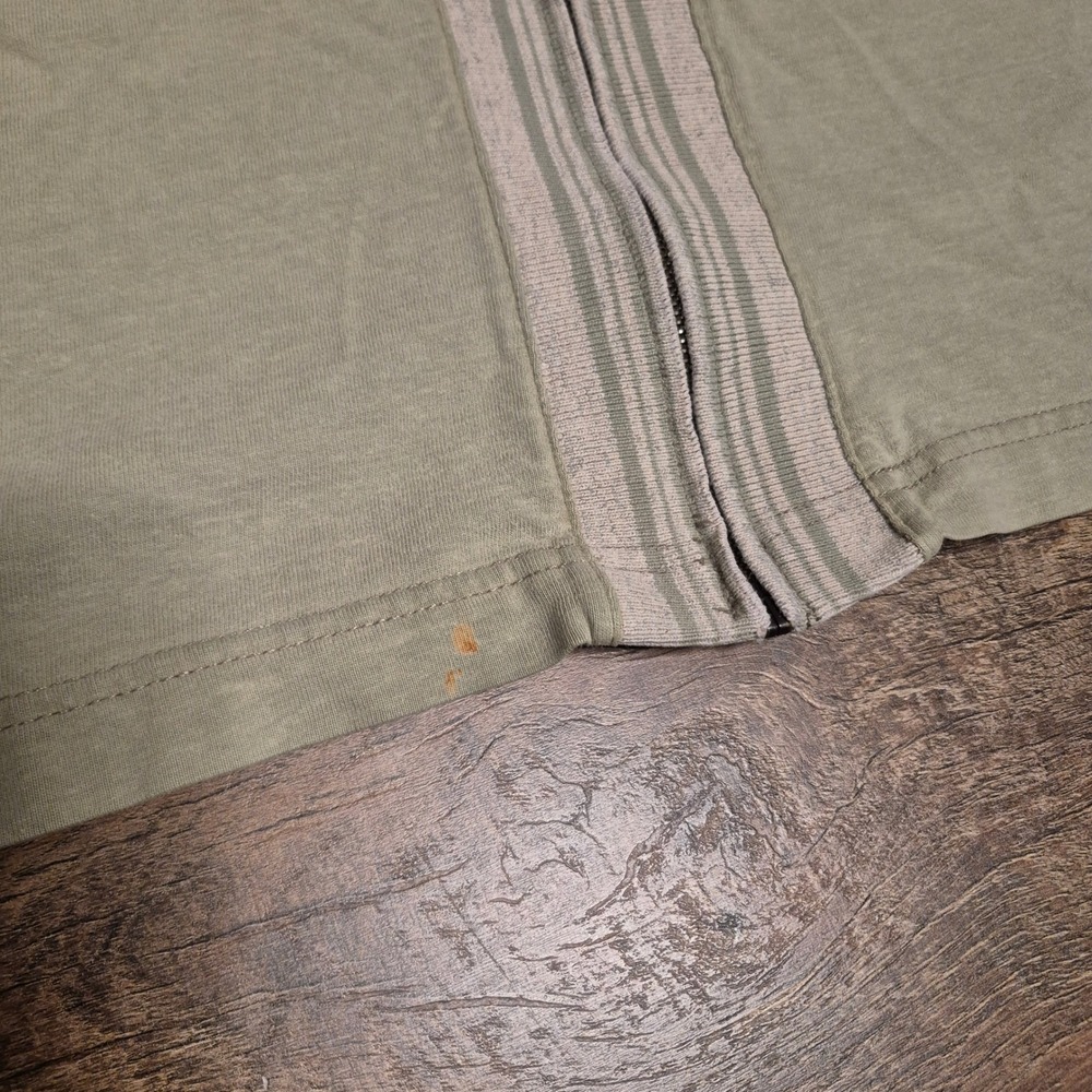 Vintage Billabong Polo Shirt Full Zip Mens XL Sage Green Retro Surf Skate Sport - Picture 5 of 10